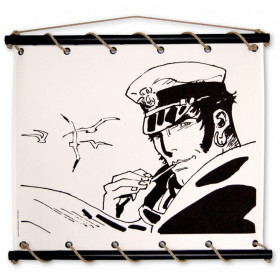 Stretched cotton canvas Corto Maltese - Conseils