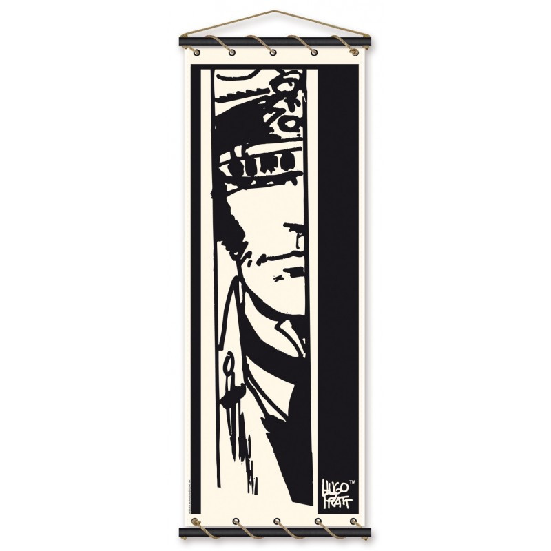 Stretched cotton canvas Corto Maltese - Observateur