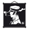 Stretched cotton canvas Corto Maltese - Rencontre