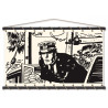 Toile tendue coton Corto Maltese - Port Ducal - écru