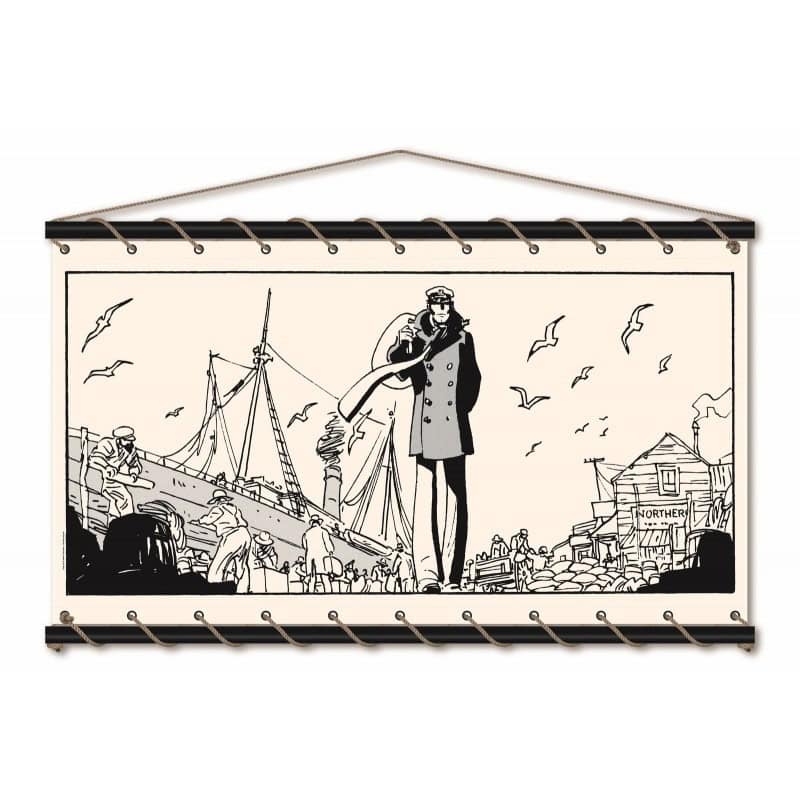 Stretched cotton canvas Corto Maltese - Alaska