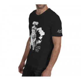 Tee shirt Corto Maltese - Sibérie - noir - manches courtes