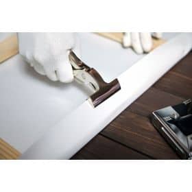 Toile sur chassis bois carte marine peinte - Grand nord Arctique