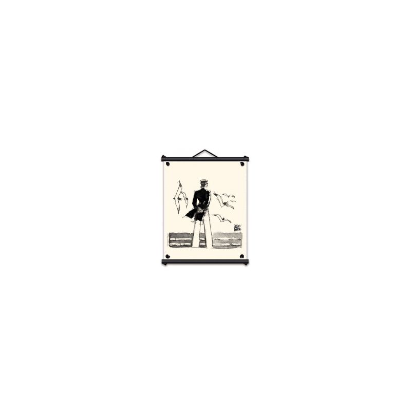 Toile tendue coton Corto Maltese - Rendez-vous