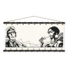 Stretched cotton canvas Corto Maltese - Tête à tête