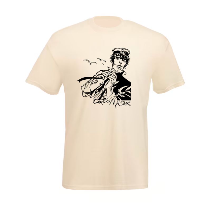 T shirt Corto Maltese - Dans le vent