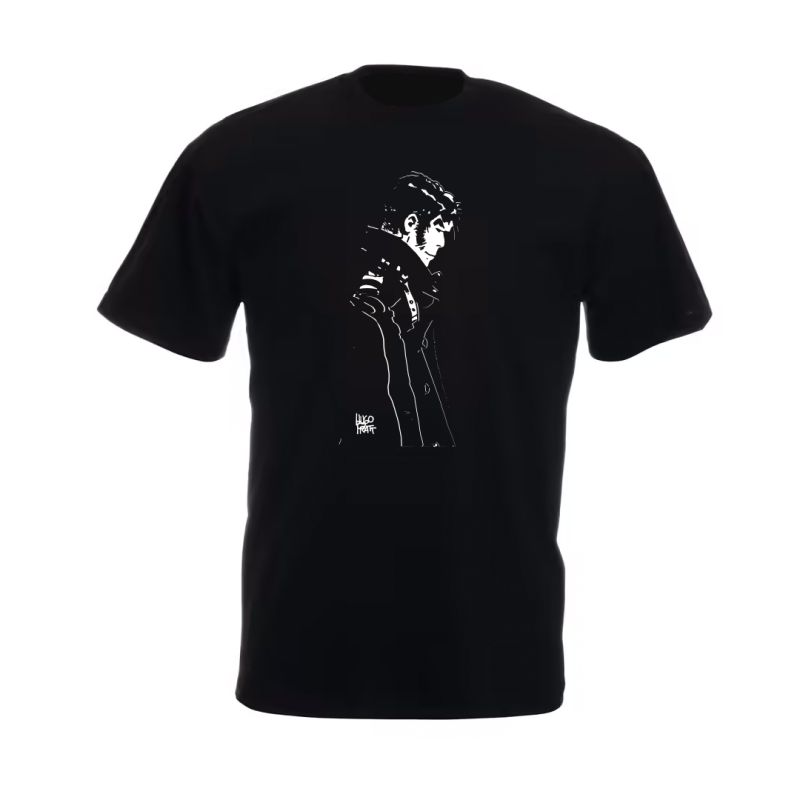 Tee shirt Corto Maltese - Penseur - noir - manches courtes Tee shirt Corto Maltese - Penseur - noir - manches courtes