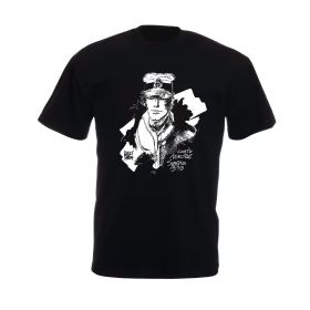 Tee shirt Corto Maltese - Sibérie - noir - manches courtes