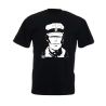 Tee shirt Corto Maltese - Visage - noir - manches courtes