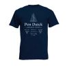 Tee shirt Pen Duick - Croquis - marine - manches courtes