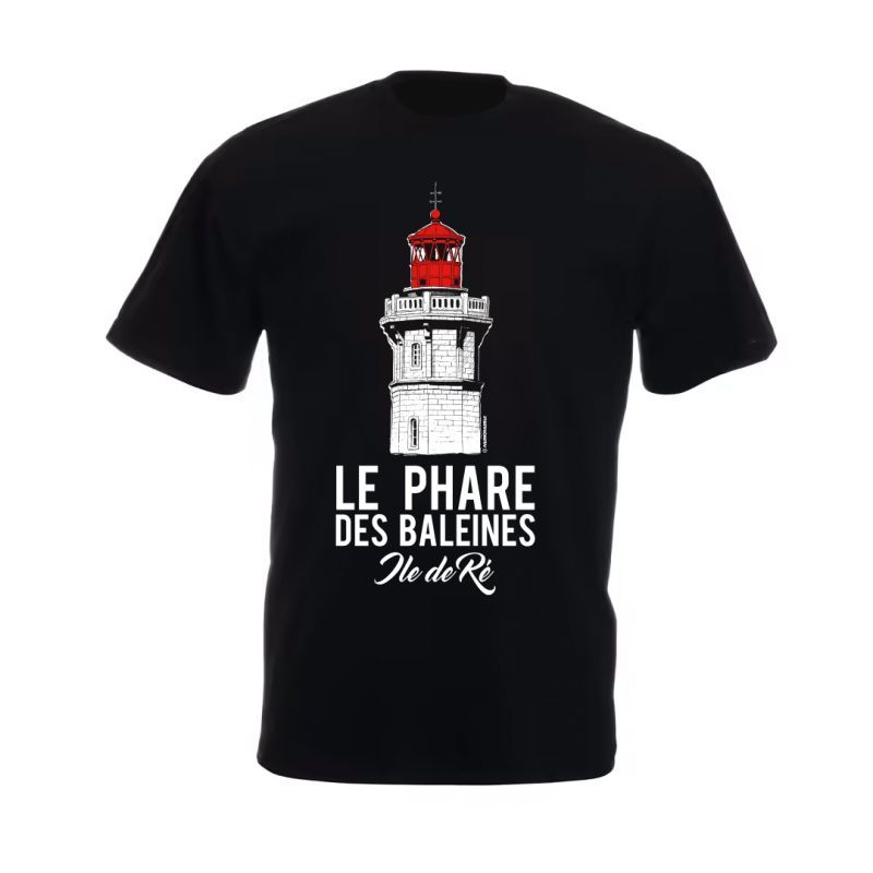T-shirt Phare des baleines