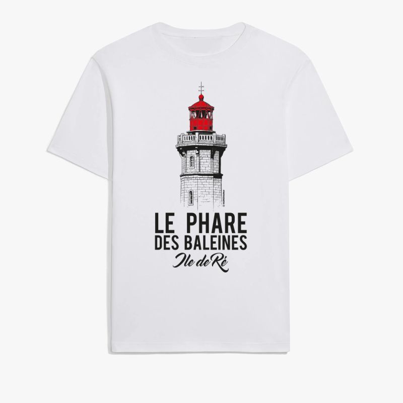 T-shirt Phare des baleines