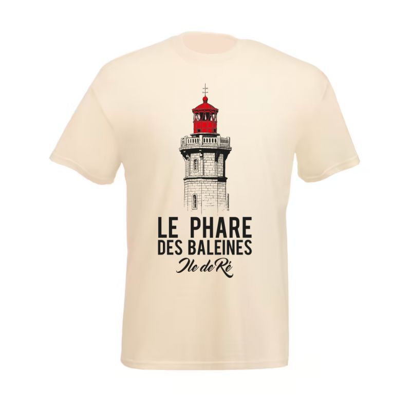 T-shirt Phare des baleines