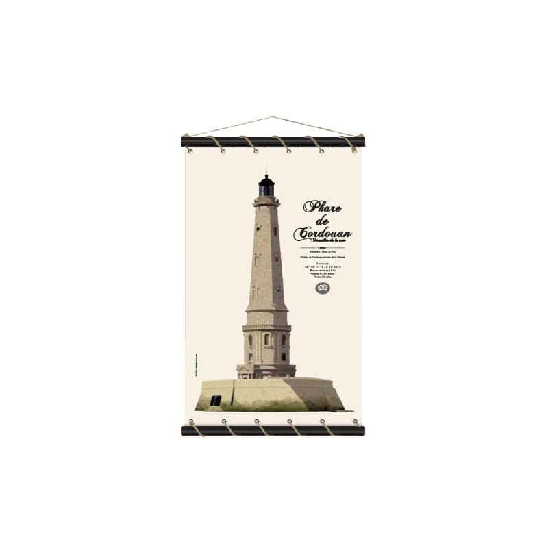 Toile tendue coton - Phare de Cordouan - Moyen modèle
